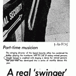 A real "swinger" article 1975 by Roberta Heiman