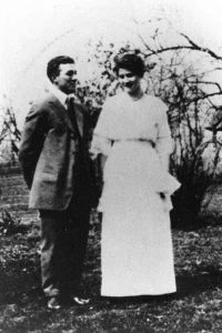 Wedding Day Ralph Henry Swope and Margaret Whitehead Swope